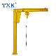  Txk 1t Rotation Arm Jib Crane with Electric Chain Hoist