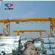 Wide Span Electric Motor Gantry Crane Price with Railway