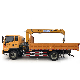 4-Section Straight Boom 5t Crane Mounted on Truck for Construction manufacturer