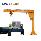  500kg Floor Mounted Electric Swing Portable Workshop Jib Crane Machine Price