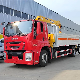 Japanese Brand 4X2 Construction Machine Cargo Truck with 8 Tonne Crane Truck Mounted Crane Mobile Crane