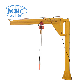 Bcmc 360 Rotated Foundation Mounted Cantilever Column Fixed Swing Slewing Pillar Jib Crane for Workshop Warehouse Construction manufacturer
