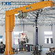  Mini Crane 500kg Floor Mounted Jib Crane with Electric Hoist