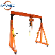 3 Ton 5 Ton Portable Mobile Adjustable Gantry Crane Frame Portable Mini Gantry Crane manufacturer