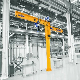 High Quality Remote Control Column or Pillar Lever Swing Slewing Cantilever Jib Crane manufacturer