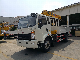 3.2 Ton Lifting Capacity Telescopic Foldable Arm Truck Mounted Crane manufacturer