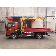 Sinotruk HOWO 4*2 Cargo Truck Truck Mount Crane Price