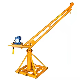 Mobile Manual Jib Crane Outdoor Portable Lifting Crane manufacturer