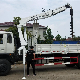 5 Ton Hydraulic Auger Crane Truck Mounted Crane manufacturer