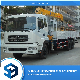 Dongfeng 12t Hydraulic Swivel Foldable Pick up Truck Mounted Crane