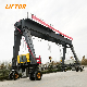  Diesel Powered 40 Ton Mini Container Crane Portable 40FT Containers Lifting Gantry Cranes