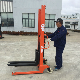 1 Ton Hand Hydraulic Stacker Lift Height 2.5 Meters.