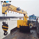  1t~16t Straight Telescope 2 Booms Lift 9m High Marine Crane with 2t Winch