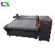 Manufacturer Automatic CNC Oscillating Knife Fiberglass Fabric Cutting Machine Roll Materials manufacturer