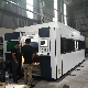 Shuttle Table CNC Fiber Water Jet Laser Cutting Machine with Water Chiller