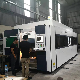  Shuttle Table CNC Fiber Water Jet Laser Cutting Machine with Water Chiller