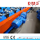 Hydraulic Cutting Type Rain Water Gutter Roll Forming Machine with PLC Control