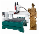 4 Axis Foam Cutting Engraving CNC Router Statue Engraving CNC Machine