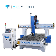 1325 3D Wood Carving CNC Router, 4 Axis Woodworking Engraver, MDF Wood Board Cutting Machine, Round Cylinder Mold Engraving CNC for Sale