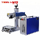  Portable Fiber Laser Marking Machine for Metal Logo Printing and Jewellery Engraving