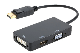 Mini Dp Male to HDMI/VGA/DVI Female Adapter