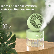  Portable Water Spray Mist Fan Electric USB Rechargeable Hand Mini Fan Humidifier