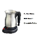 Electric Stainless Steel Coffee Maker Milk Warmer Tea Pot with Detachable Base