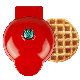 Electric Nonstick 4.5-Inch Mini Waffle Maker, Belgian Waffles, Compact Design