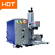 Rotary Axis Portable Mini Split Fiber Laser Marking Machine Can Mark Graphene manufacturer