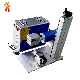 30W Hot Sales Mini Split Fiber Laser Marking Machine Mark Cemented Carbide manufacturer