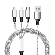  Super Charge 3 in 1 USB Cable Fast Charge Type C for Samsung