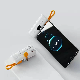 5000mAh Travel Capsule Pocket Cable Digital Display Mini Mecha Mobile Power Bank