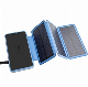 Mobile Portable Foldable Wireless Qi Charger 20000mAh Solar Power Bank manufacturer