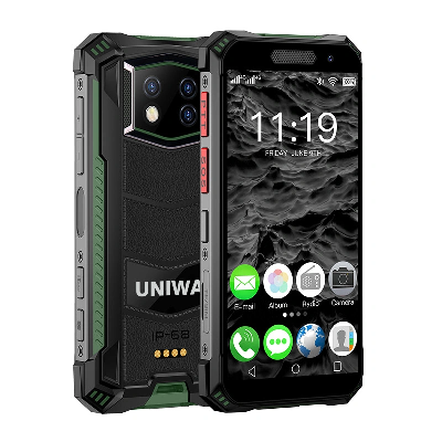 IP68 Waterproof Shockproof 3.5" 128GB Mini Android 10 NFC Rugged Smart Mobile Phone