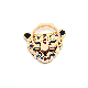 Factory Custom Made Gold Plated Metal Rhinestone Phone Holder Manufacturer Customized Fashion Decoration Gift Bespoke Alloy Tiger Cell Phone Ring Accessory