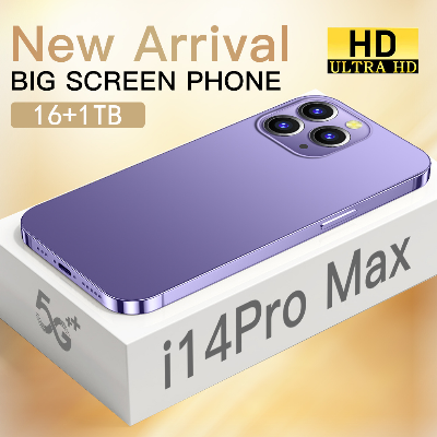 Good Phone I14 PRO Max 6.8" 8GB+256GB Original Android 4G Let Camera HD Face ID Global Version Mobile Phone