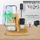 2023 New 3 in 1 15W Bamboo-Magsafe-Wireless-Charging for Phone Watch and Earpods