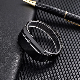  F2 Replaceable Strap Black Stainless Strap Bluetooth Earphone Smart Bracelet