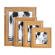  Natural Wood Color Photo Frame Photo Album Picture Frame