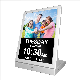 High Capacity Battery Desktop LCD Display 9.7 Inch Digital Photo Frame for Salon Hotel Bar