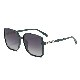 Readymade Tr90 High Quality Square Shape with Metal Chain Decoration Fashion Women Sunglasses