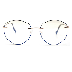 2020 Women Blue Light Blocking Glasses Rimless Optical Frames