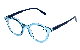  Wholesale Crystal Round Keyhole Frames Spring Hinge Fashionable PC Reading Glasses
