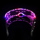 Nicro EL Wire Neon Party Luminous LED Glasses Light up Glasses DJ Halloween Decoration Cool Costume Party Supplies Decoration manufacturer