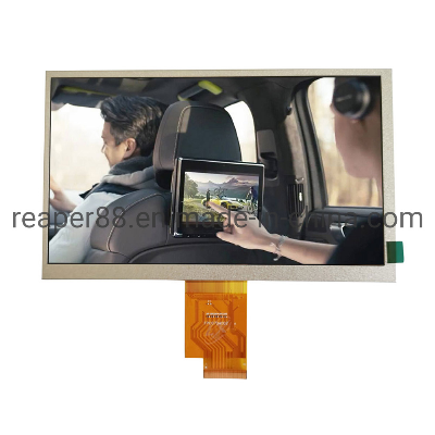 7"IPS TFT LCD Display Screen 1024*600 Lvds Interface Optional Touch Panel Apply for Portable Device