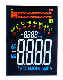  Factory ODM Negative Transmissive 12 O′ Clock Va Segment LCD for Multimeter Display
