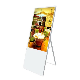  75 Inch Floor Upstanding Android Windows System Foldable Touch LCD Poster