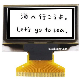 High Performance Small 1.3-Inch 128X64 Resolution Welding OLED Display with SSD1306 IC