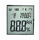 Postive Transflective Htn Segment LCD Display for Indoor Thermostat Display