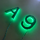 Acrylic Installation Signage Custom LED Letter 3D Metal Backlit Sign manufacturer